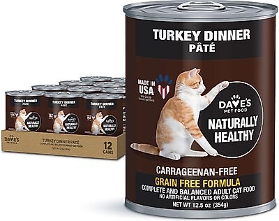 Dave’s Pet Food Naturally Healthy Grain-Free Turkey Formula Canned Food