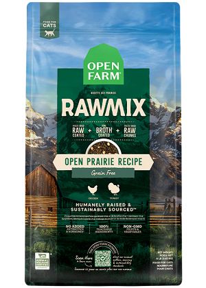 Open Farm Open Prairie Grain-Free RawMix for Cats